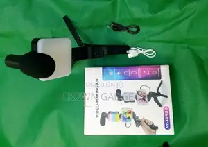 Smartphone Video Making Kit Ay-49 With RGB Light Audio Mic