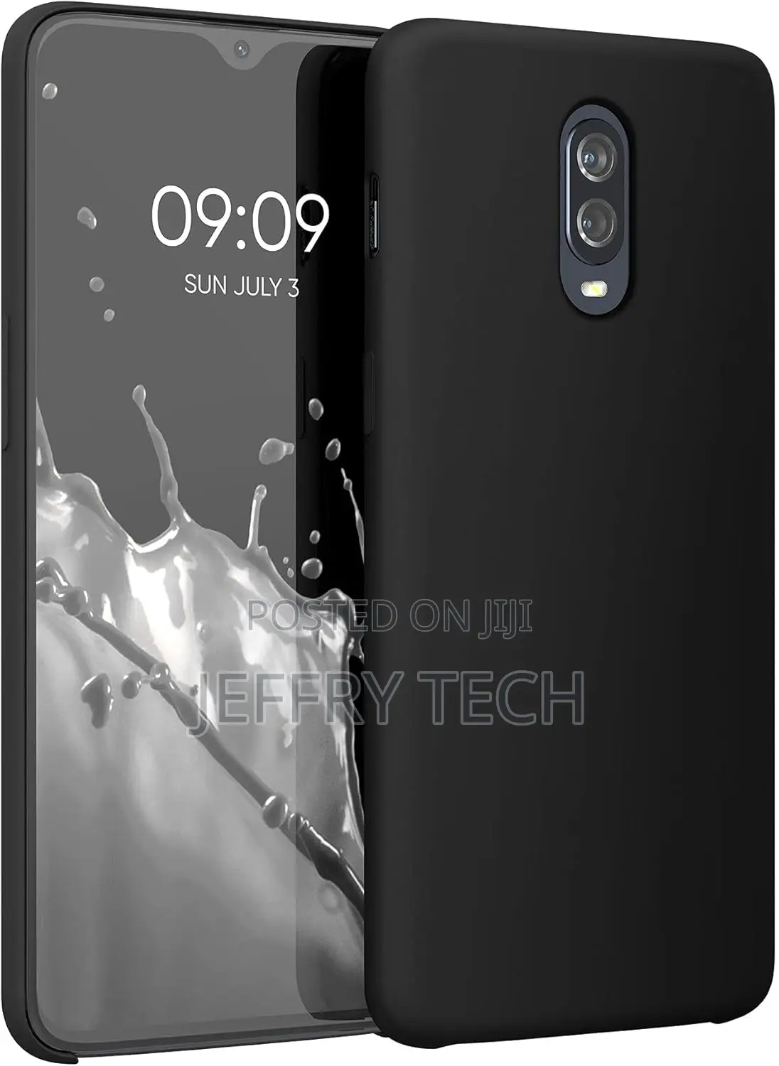 Vimny Oneplus 6t Case - Tpu Silicone Phone Cover With Soft Finish