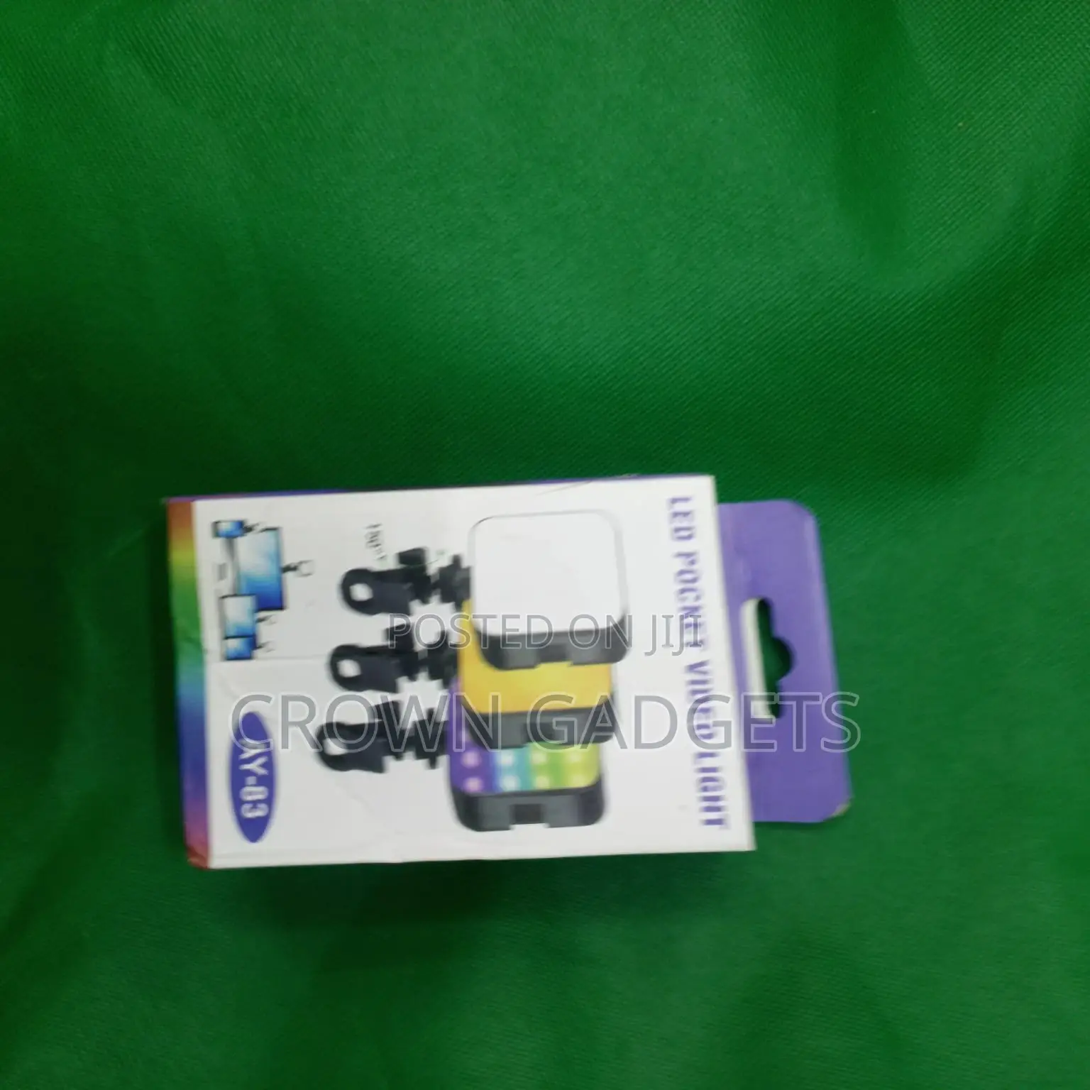 Ay-83 Pocket Led Video Light With Adjustable Brightness Color