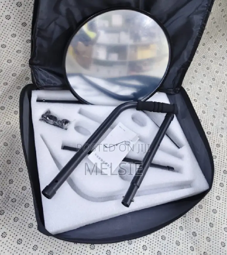 Convex Search Mirror With Wheels and Ledfor Security Check Under Cars