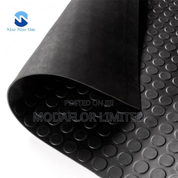 Heavy Duty Coin Rubber Mat - main view