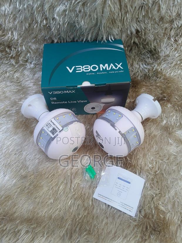 High Definition Wireless Wi-Fi CCTV Bulb Security Camera - main view