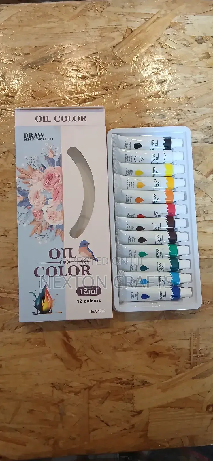 Oil Color 12ml Twelve Colors