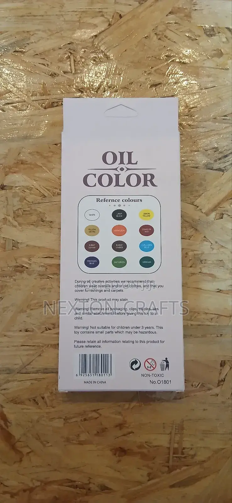 Oil Color 12ml Twelve Colors