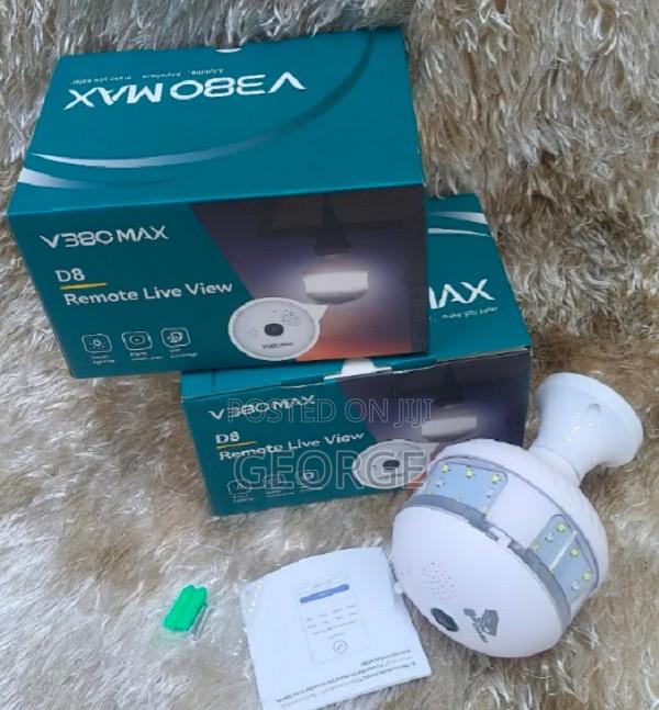 Brand New Bulb With Light and Sound Camera Quality V380