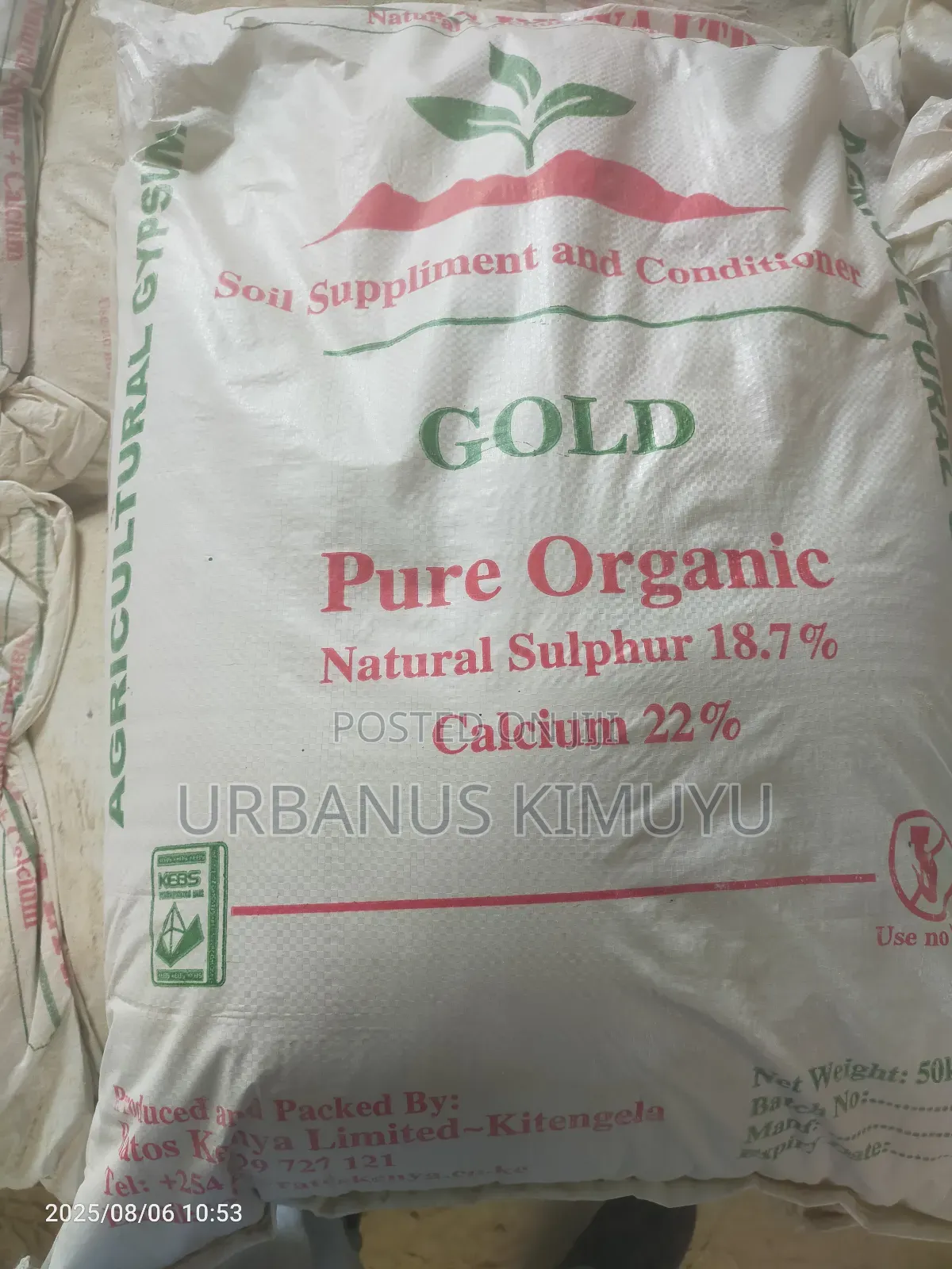 Agricultural Gypsum