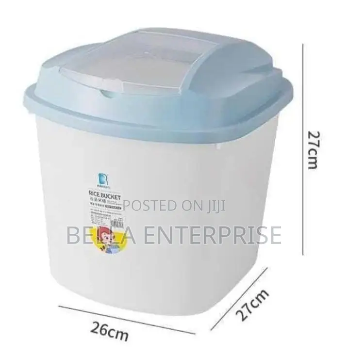 Rice/Cereal Bucket With Measuring Cupcolour