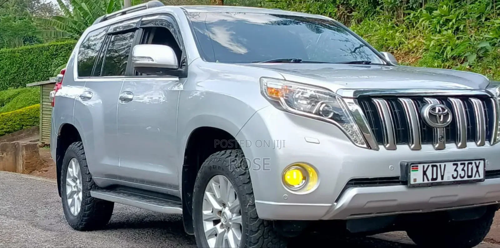 Toyota Land Cruiser Prado 2015 Silver