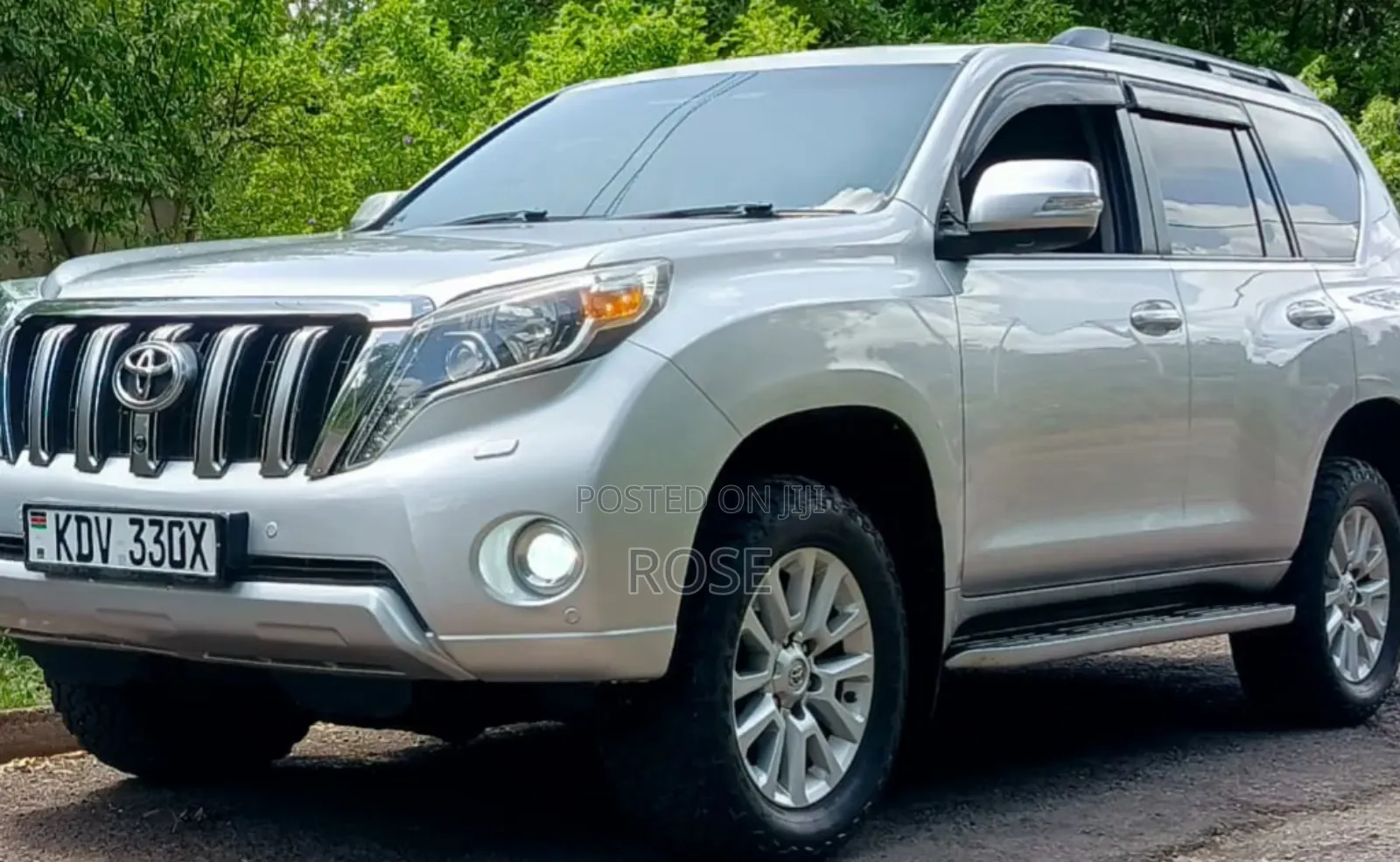 Toyota Land Cruiser Prado 2015 Silver