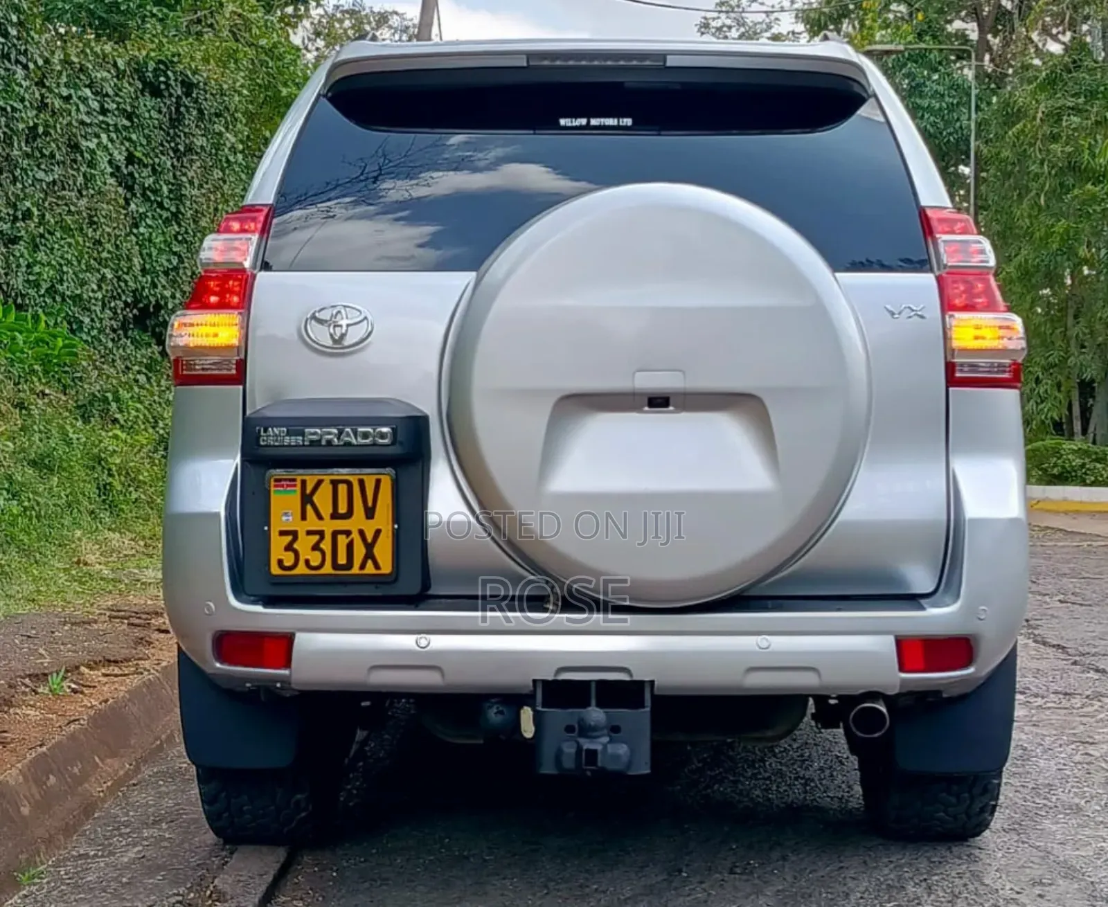 Toyota Land Cruiser Prado 2015 Silver
