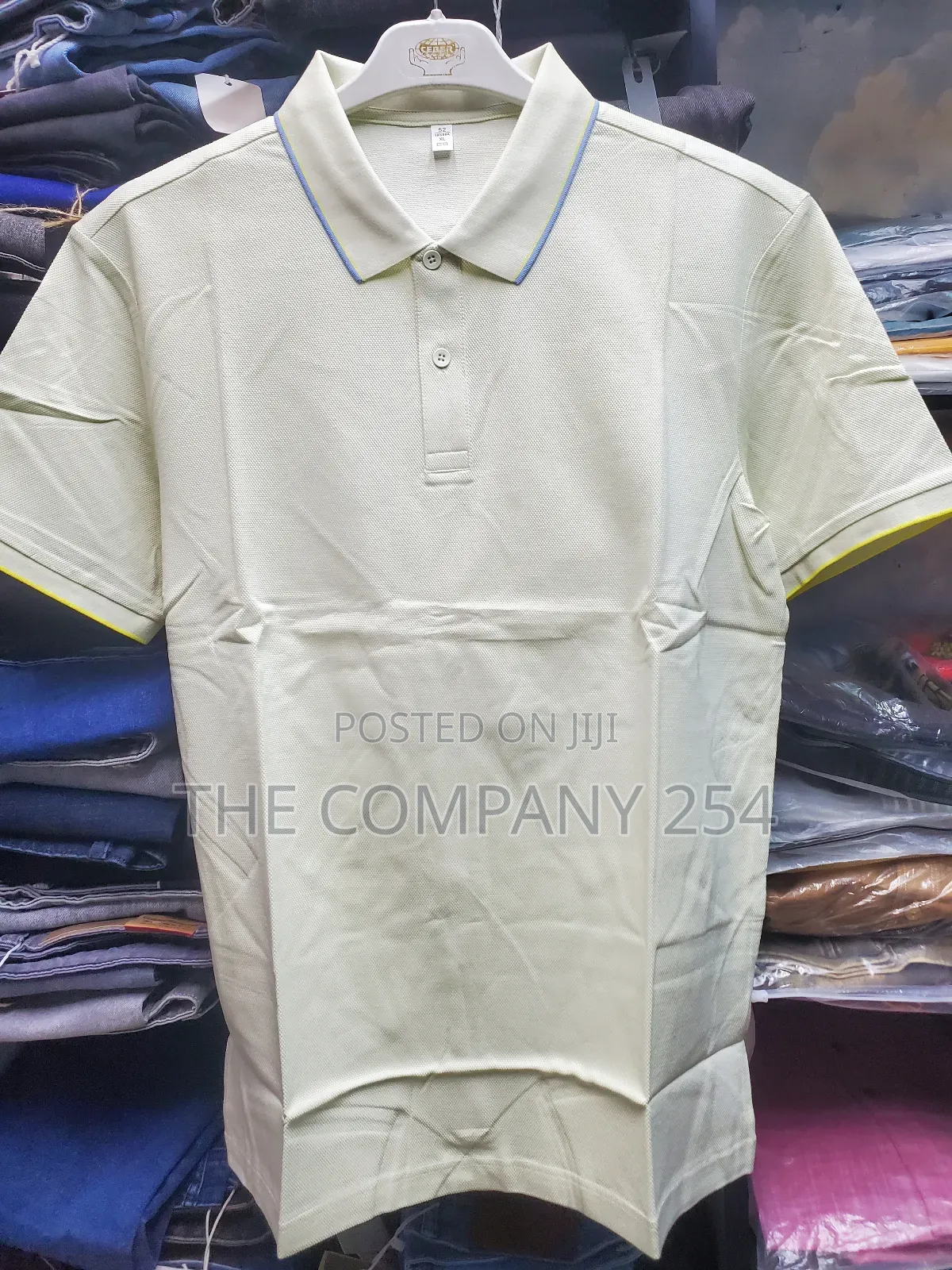 Quality Casual Designer Men Polo Collar Plain Polo