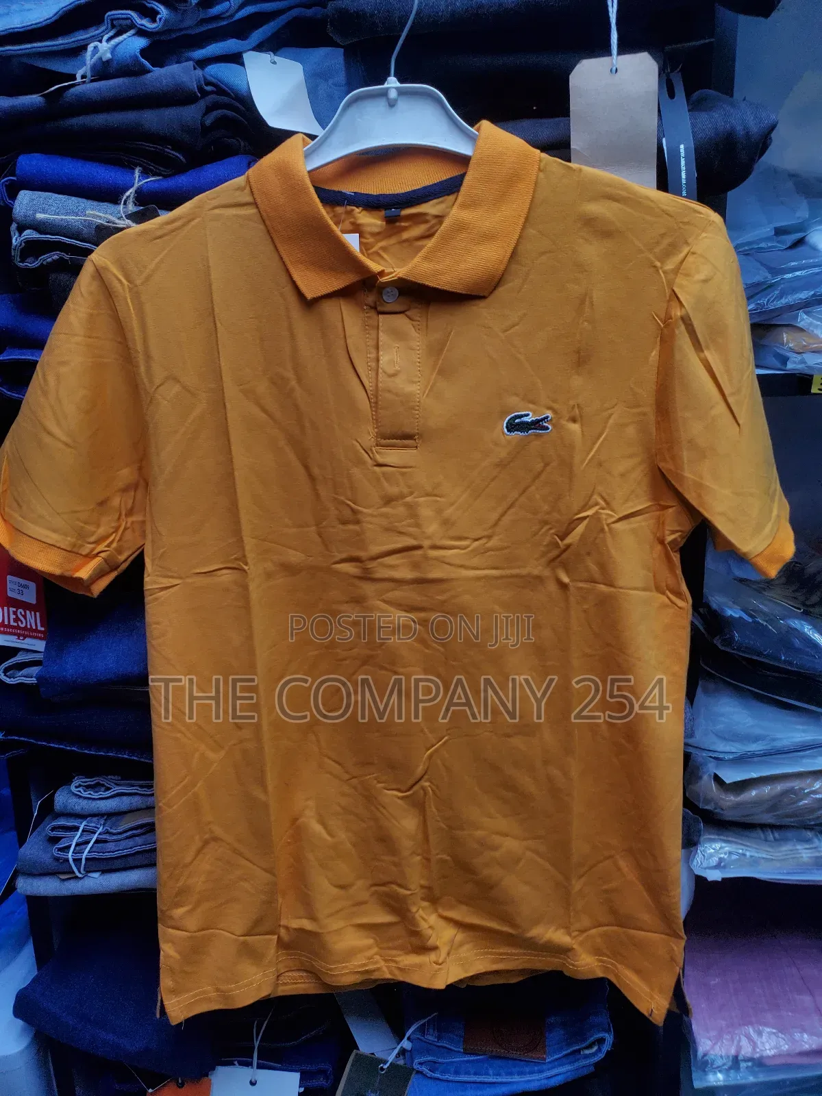 Quality Casual Designer Men Polo Collar Plain Polo