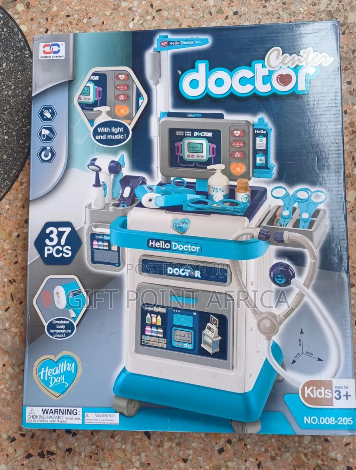 37 Pcs Doctor Pretend Kit For Kids