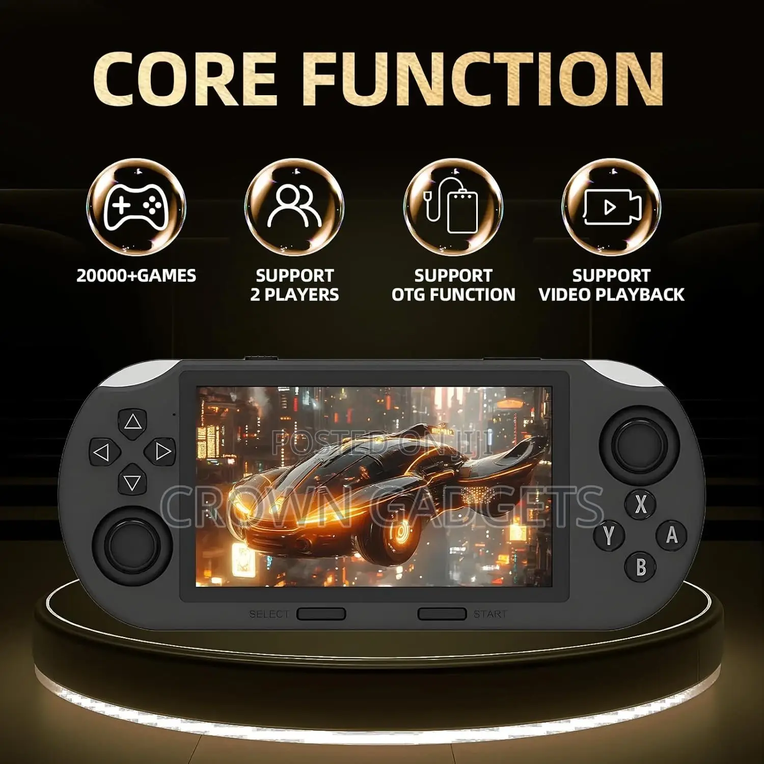 Muzee M1 Portable Game Console 3000mah Battery for Kids