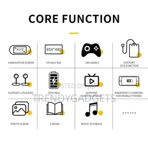 Retro Handheld Game Console Muzee Sf3000 With Hd Ips Display