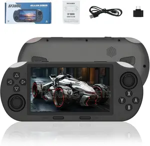 Muzee 4.5" Handheld Gaming Console With Multimedia Player