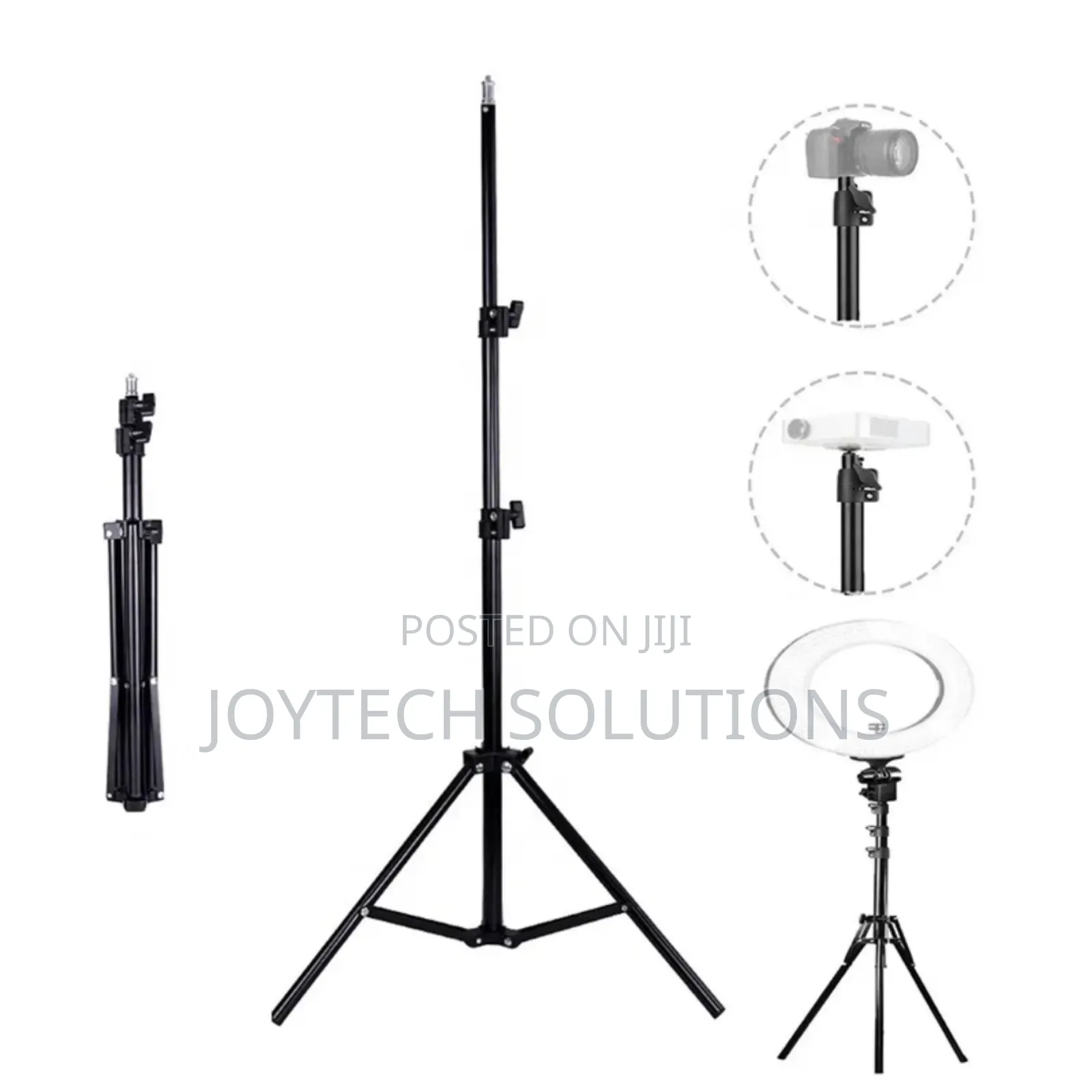 2.5metres Ring Lights, Phone and Stage Lights Tripod Stand