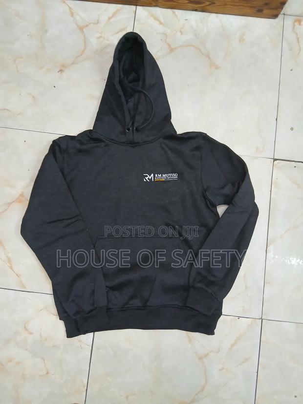 Black Industrial Safety Hoodie
