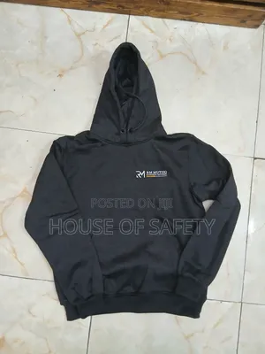 Black Industrial Safety Hoodie