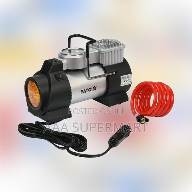 Yt-73460 Car Air Compressor With Led Light 180w - main view
