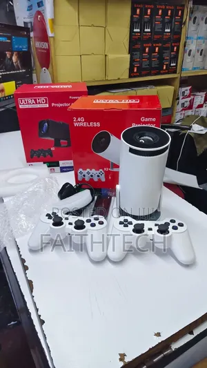Hy300 Android Gaming Projector With 2 Gaming Console