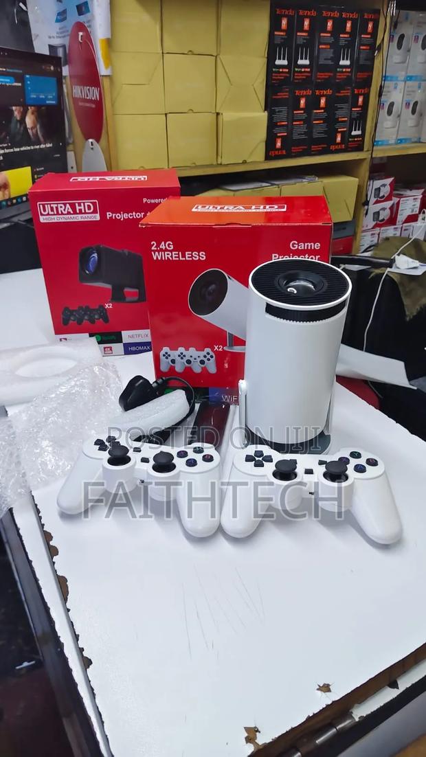 Hy300 Android Gaming Projector With 2 Gaming Console - main view