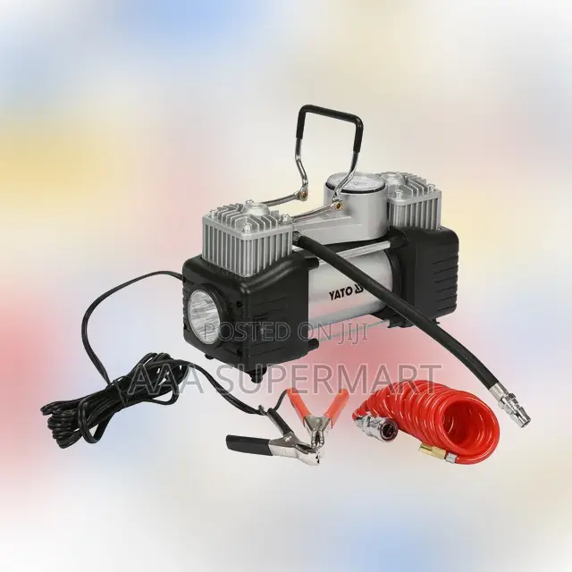 Yt-73462 Car Air Compressor With Led Light 250w