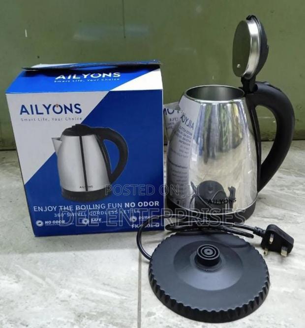 1.8ltrs Ailyons Stainless Steel Kettle
