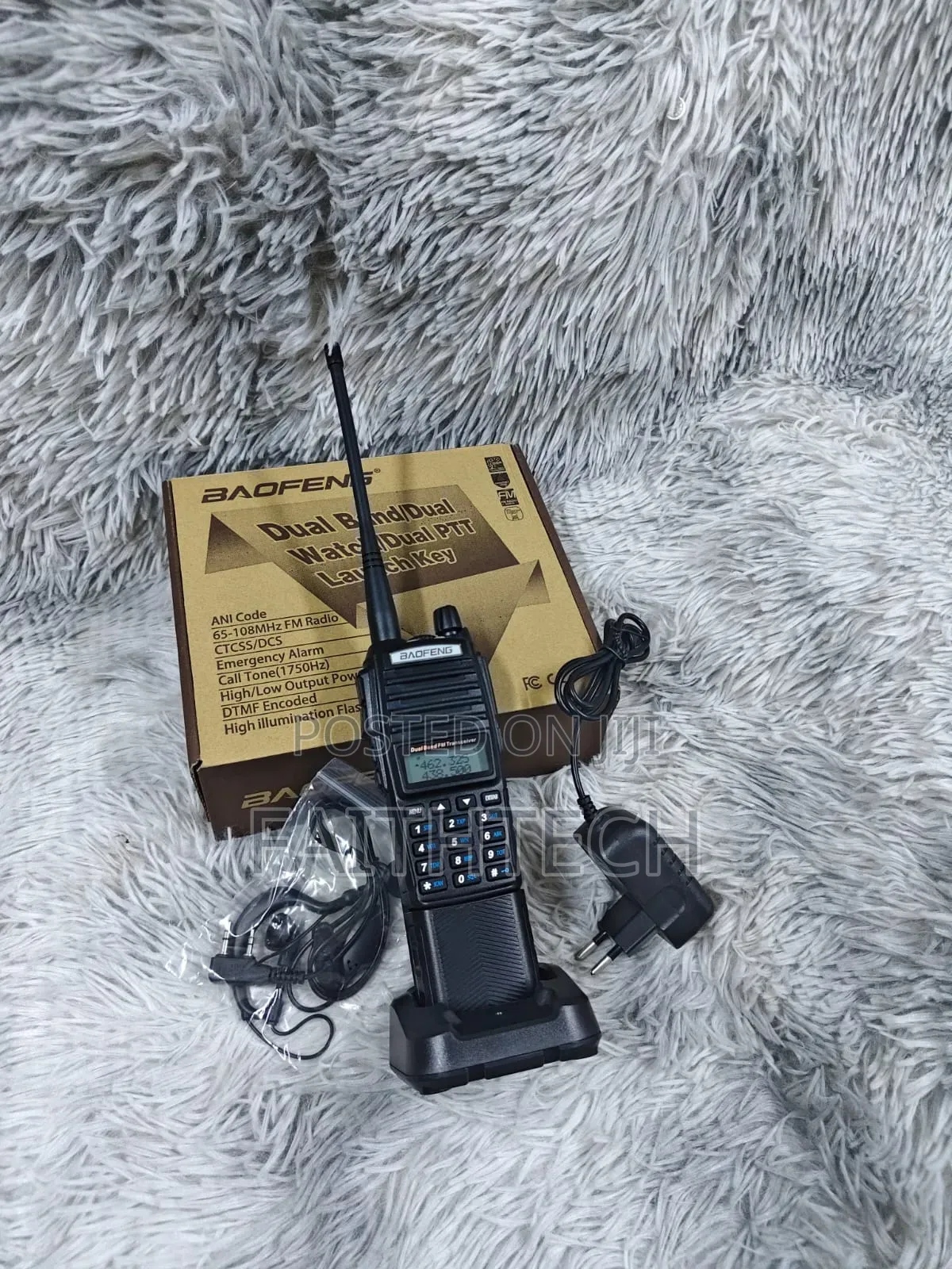 Baofeng Walkie Talkie Uv-82 Extended Battery 8w