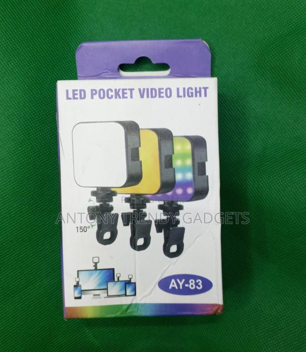 Ay-83 Rgb Pocket Led Video Light For Streaming & Vlogging - thumbnail 2