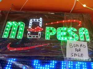 Mpesa Electric Signage