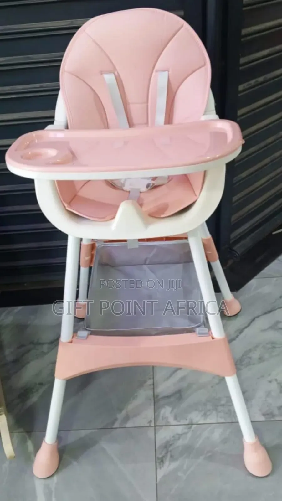 2 In 1 Foldable Feeding Chair With Removable Washable Food Tray