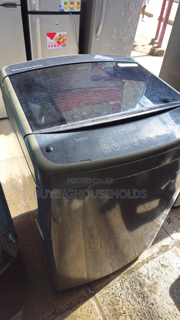 Lg Automatic 16kg Top Load Washing Machine - main view
