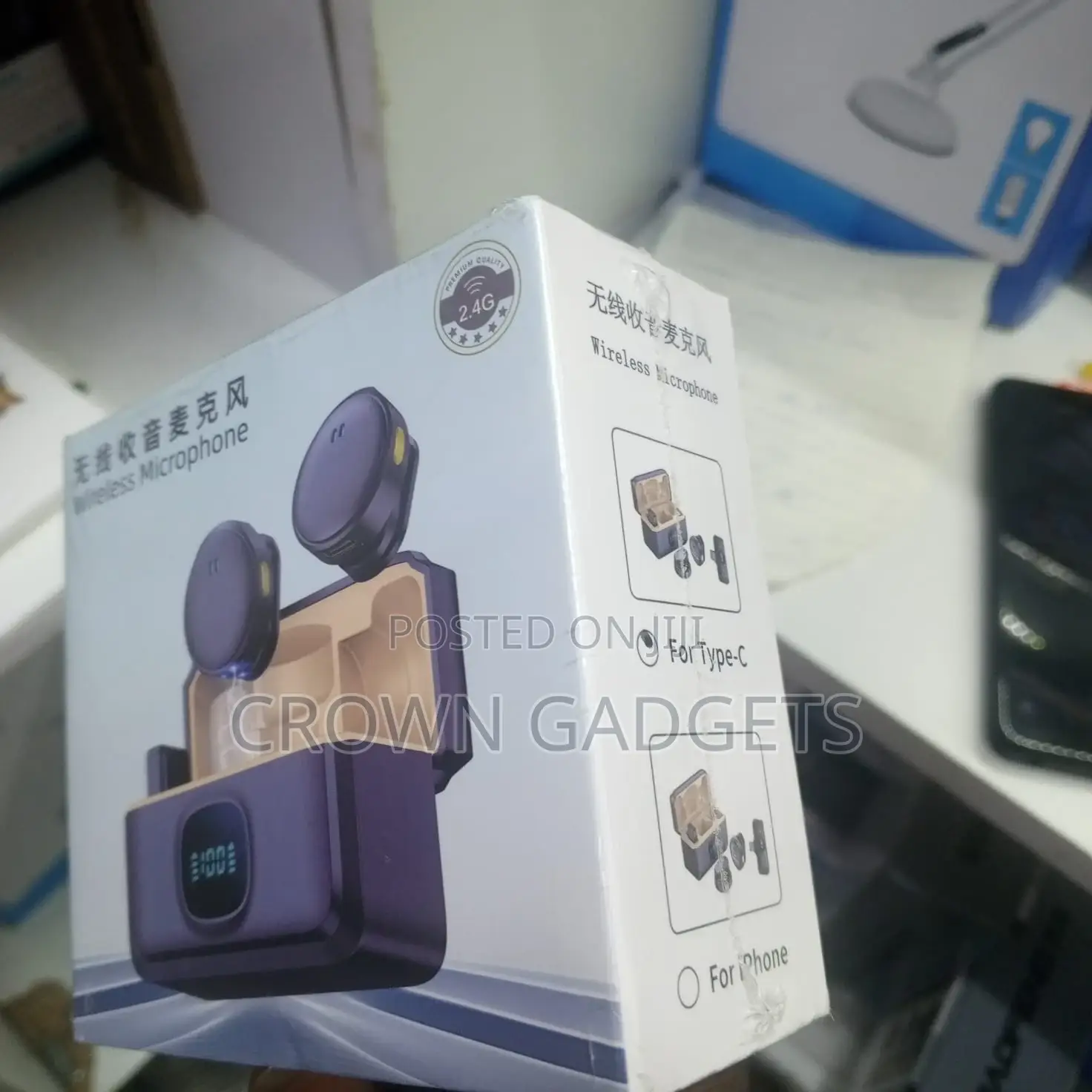 Q8 Magnetic Wireless Lapel Mic With Noise Reduction