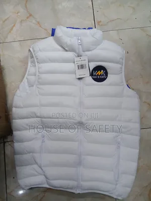 White Puff Jackets With Wool Inside
