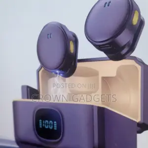 Q8 10h Wireless Dual Mic With Led Clear Noise Filtering