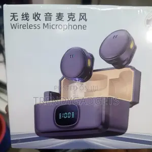 Q8 10h Wireless Dual Mic With Led Clear Noise Filtering