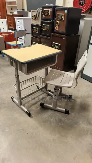 Adjustable Student Desk Chair Set – Durable Comfortable for Schools
