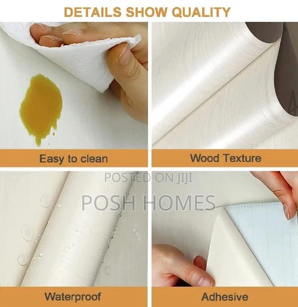 Waterproof Easy to Clean Wood Like Contact Papers