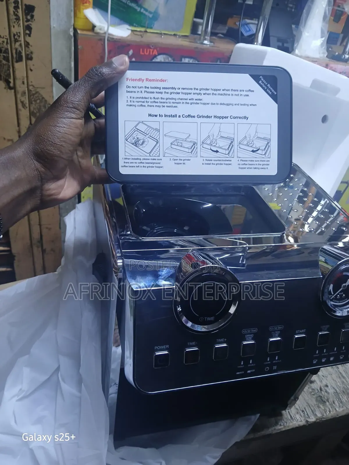 Inovia Expresso Coffee Machine ,,Single Group