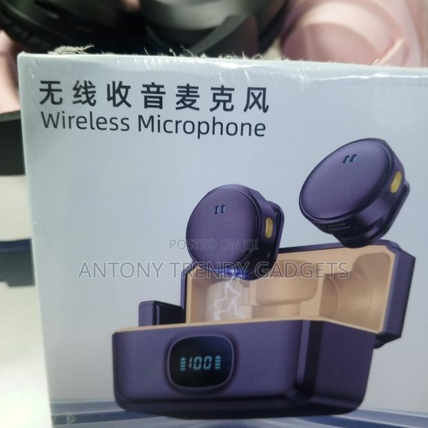 Q8 Magnetic Clip Wireless Microphone With Noise Cancellation - thumbnail 2