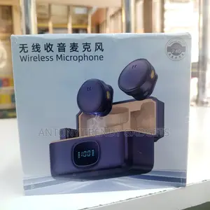 Q8 Dual Wireless Lapel Mic For Interviews & Teaching