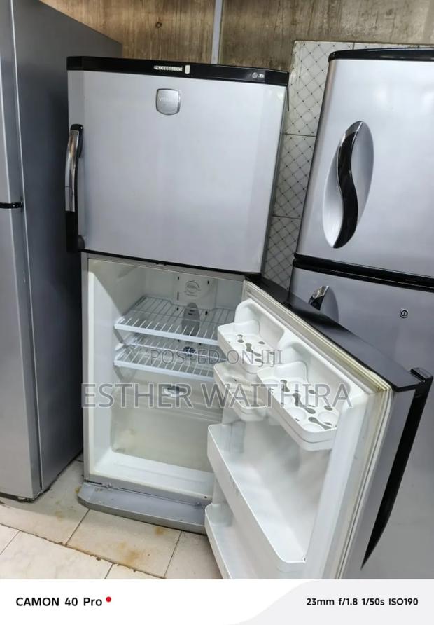 Medium Size Pure Silver Expresso Lg Fridge