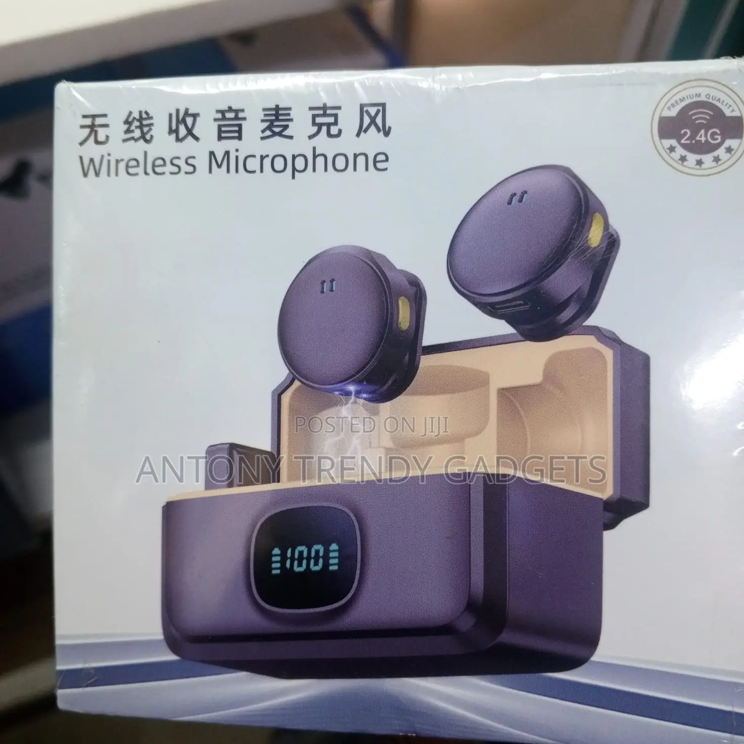 Q8 Long-range Wireless Microphone With 10h Battery Life