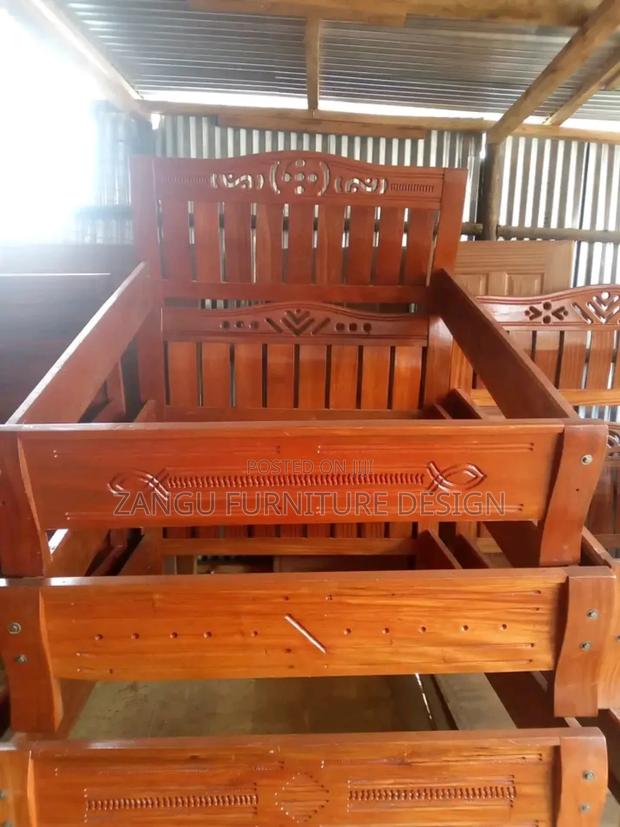 Minimal-Modern Hardwood Beds - main view