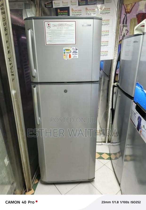 Big Size Sumsung Double Doors Neat Fridge - main view