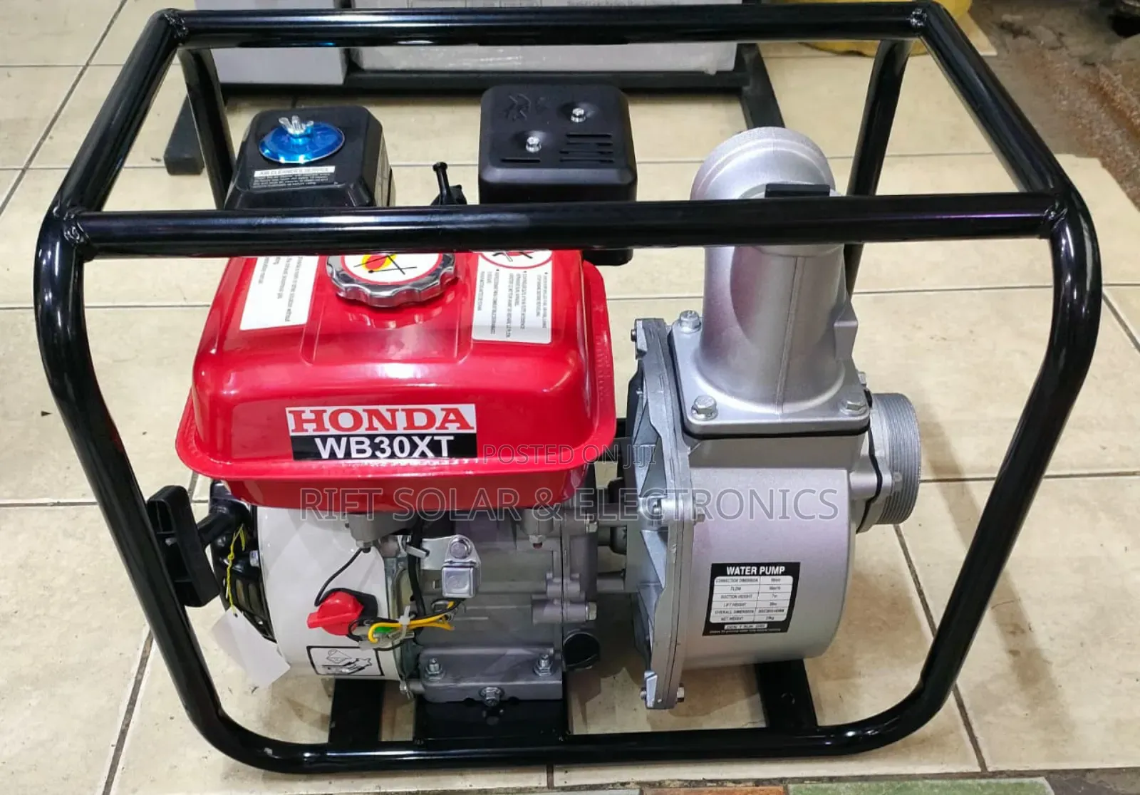 High Quality 3" Wbx30t Honda Petrol Water Pump 7.5hp