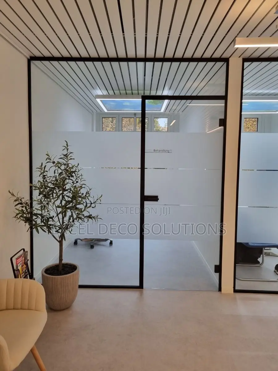 Frosted Glass Film | Elegant Daytime Privacy