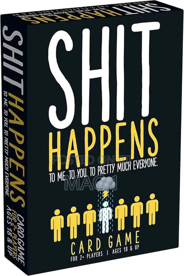 Shit Happens Card Game - main view