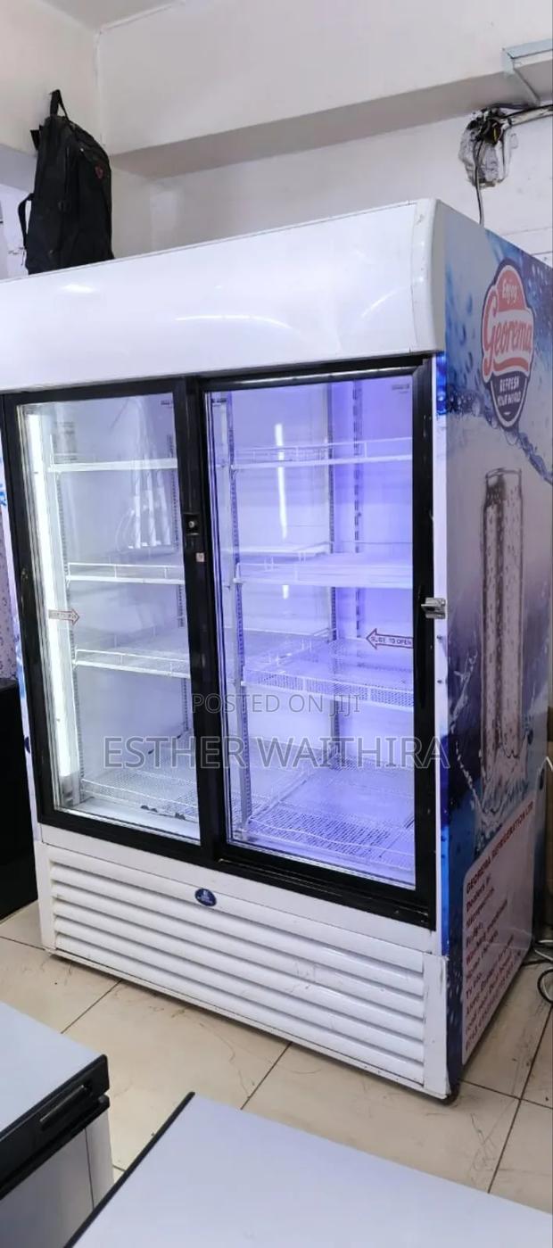 Neat Free-Standing Commercial Display Fridge
